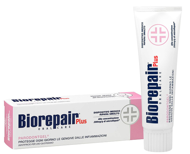 Паста зубная Парадонтогель Plus Paradontgel 75 мл Biorepair